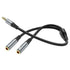 2-In-1 -Audio Adapter Cable For 3.5mm male to female